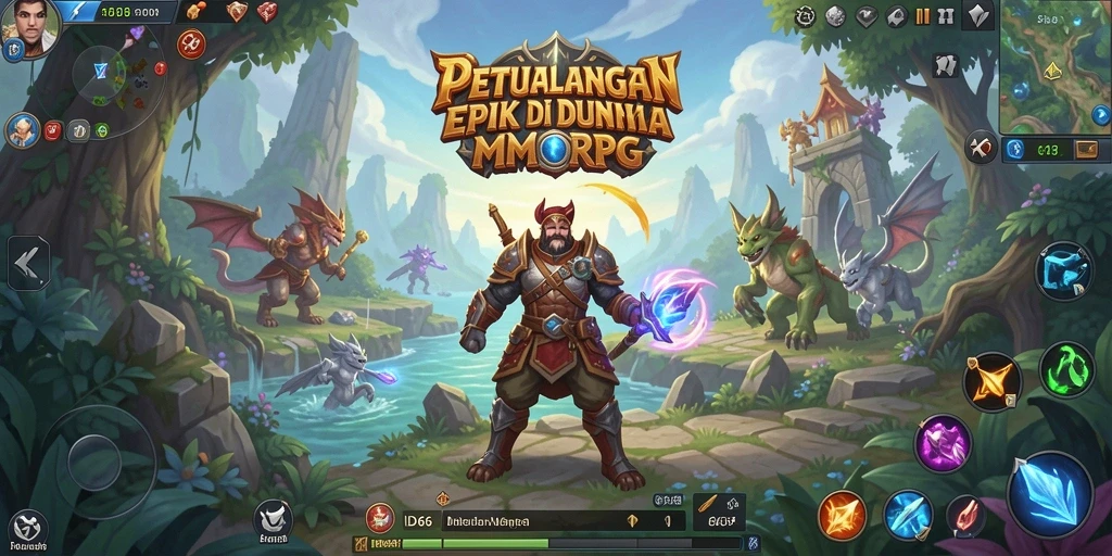 Tampilan gameplay seru dari <strong>ID66</strong> yang memikat hati para pemain MMORPG.
