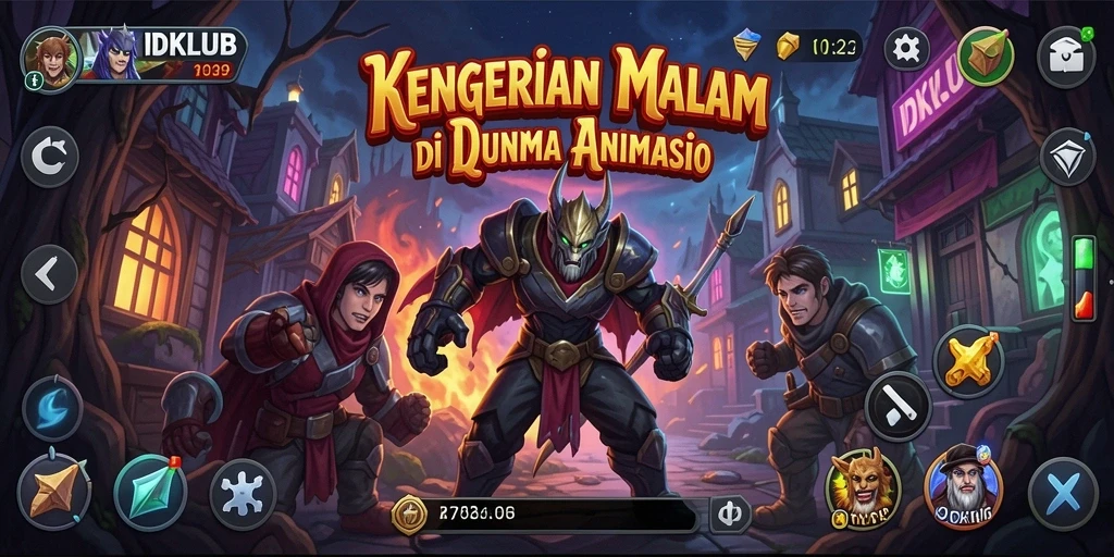 Gameplay menegangkan di IDKLUB yang memicu adrenalin.