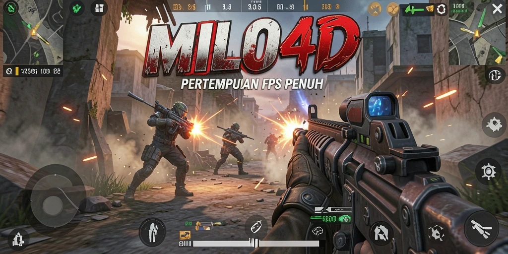 Screenshot gameplay MILO4D menampilkan aksi pertempuran yang mendebarkan.