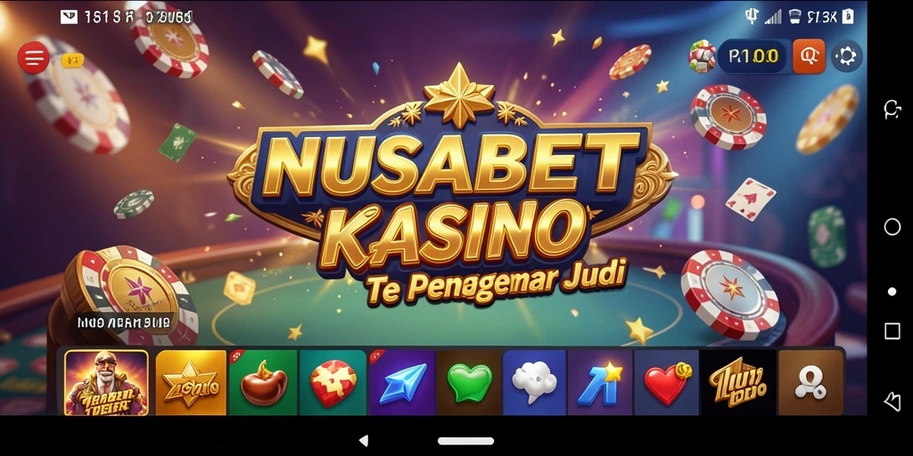 Tampilan gameplay NUSABET yang menarik dan menghibur.