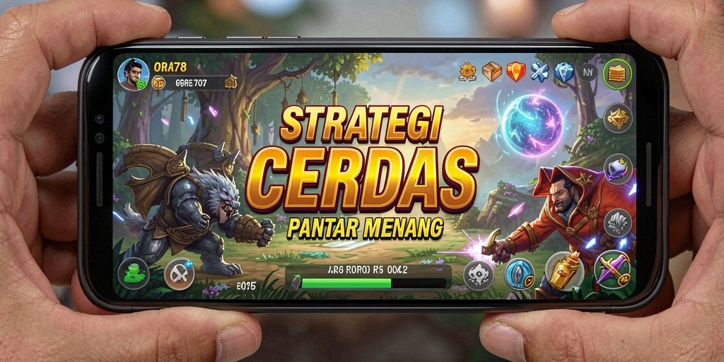 Tampilan menarik dari gameplay strategi ORA78.