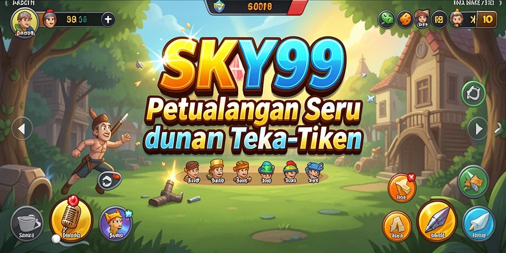 Tampilan gameplay <strong>SKY99</strong> yang menarik dan penuh warna.