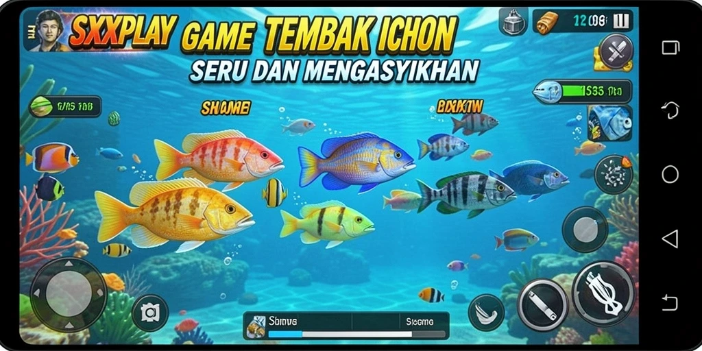 Gameplay seru Tembak Ikan dengan grafis menawan di SXXPLAY.