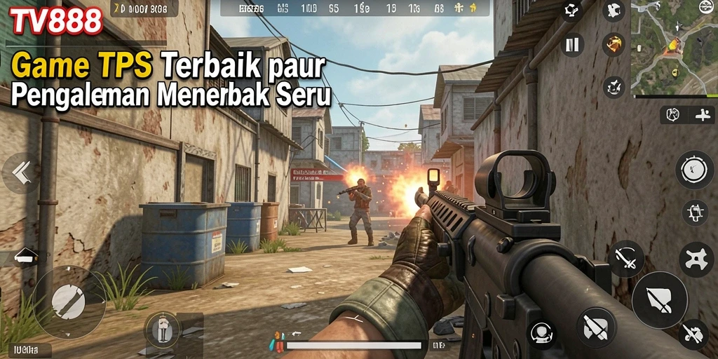Tampilan gameplay TPS di TV888 yang mendebarkan dan penuh aksi.
