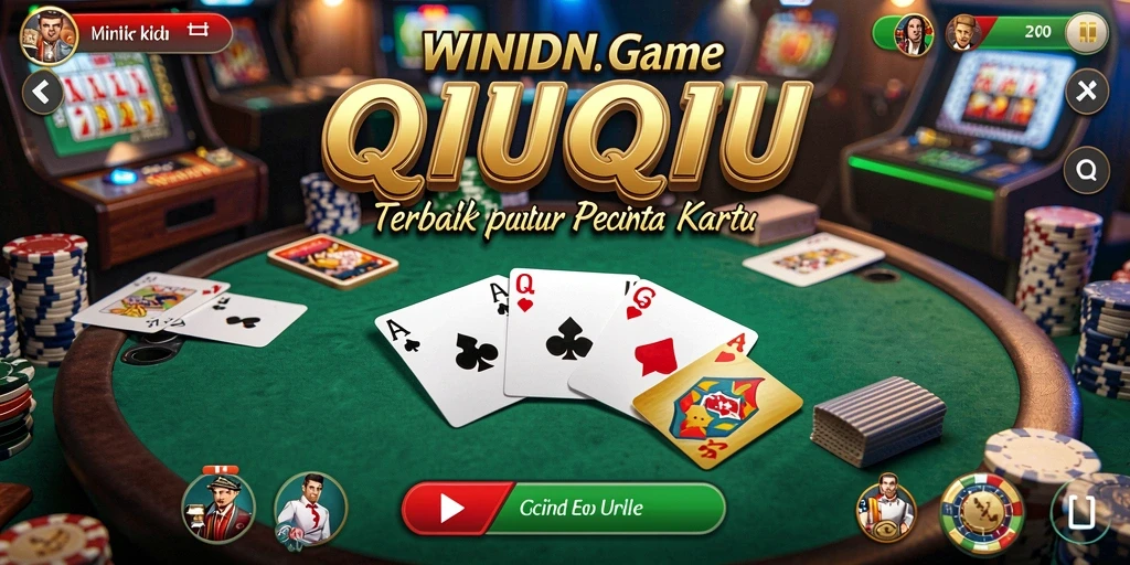 Tangkapan layar gameplay QiuQiu yang seru dan interaktif.
