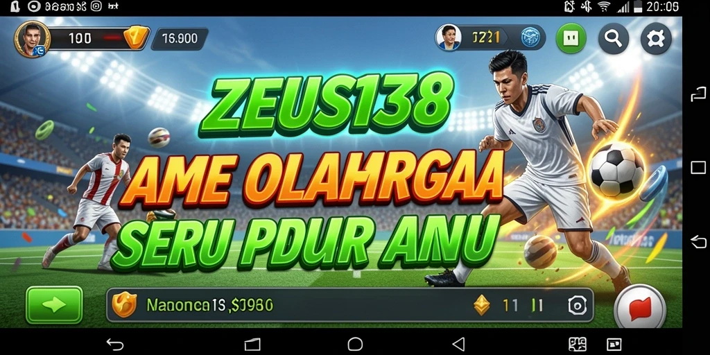 Screenshot gameplay ZEUS138 yang mengasyikkan dalam olahraga.